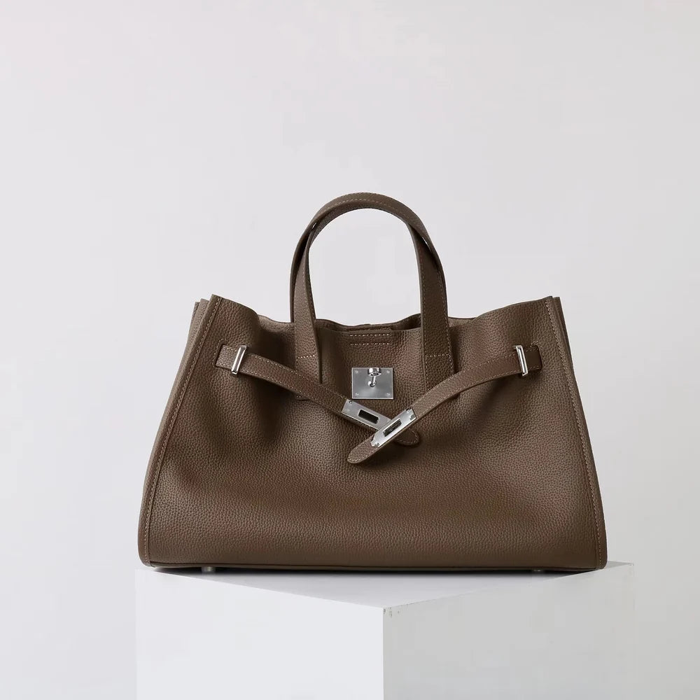 Tp-grain Leather Sofy Bag