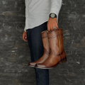 Genuine Leather Cowboy Boots