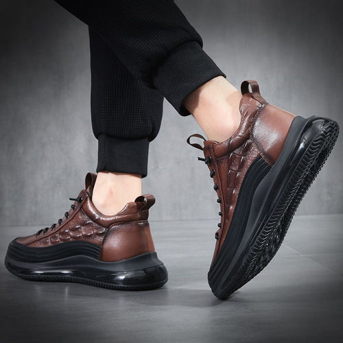 Alligator Pattern Sneakers
