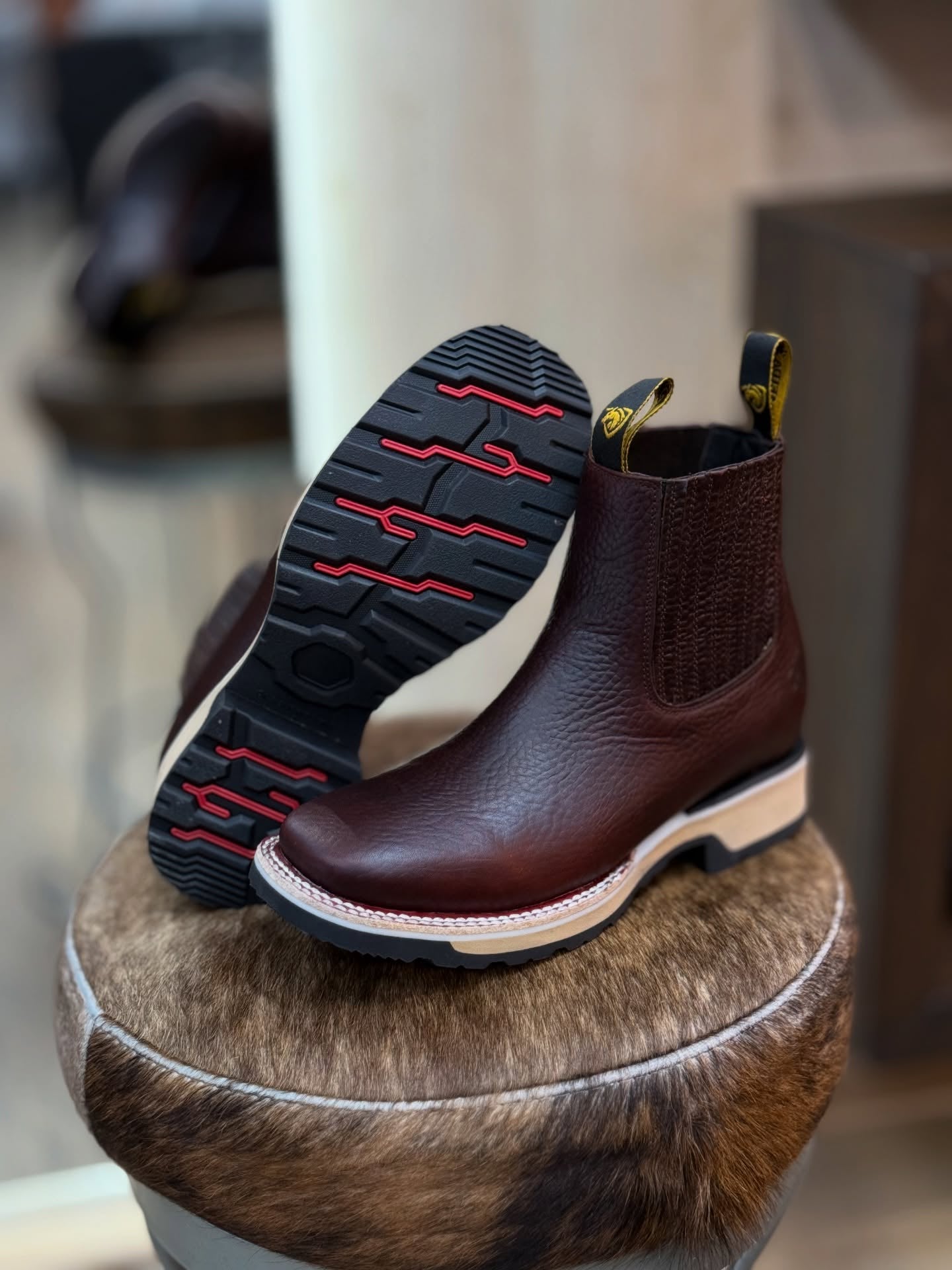 Double Density Greasy Boot