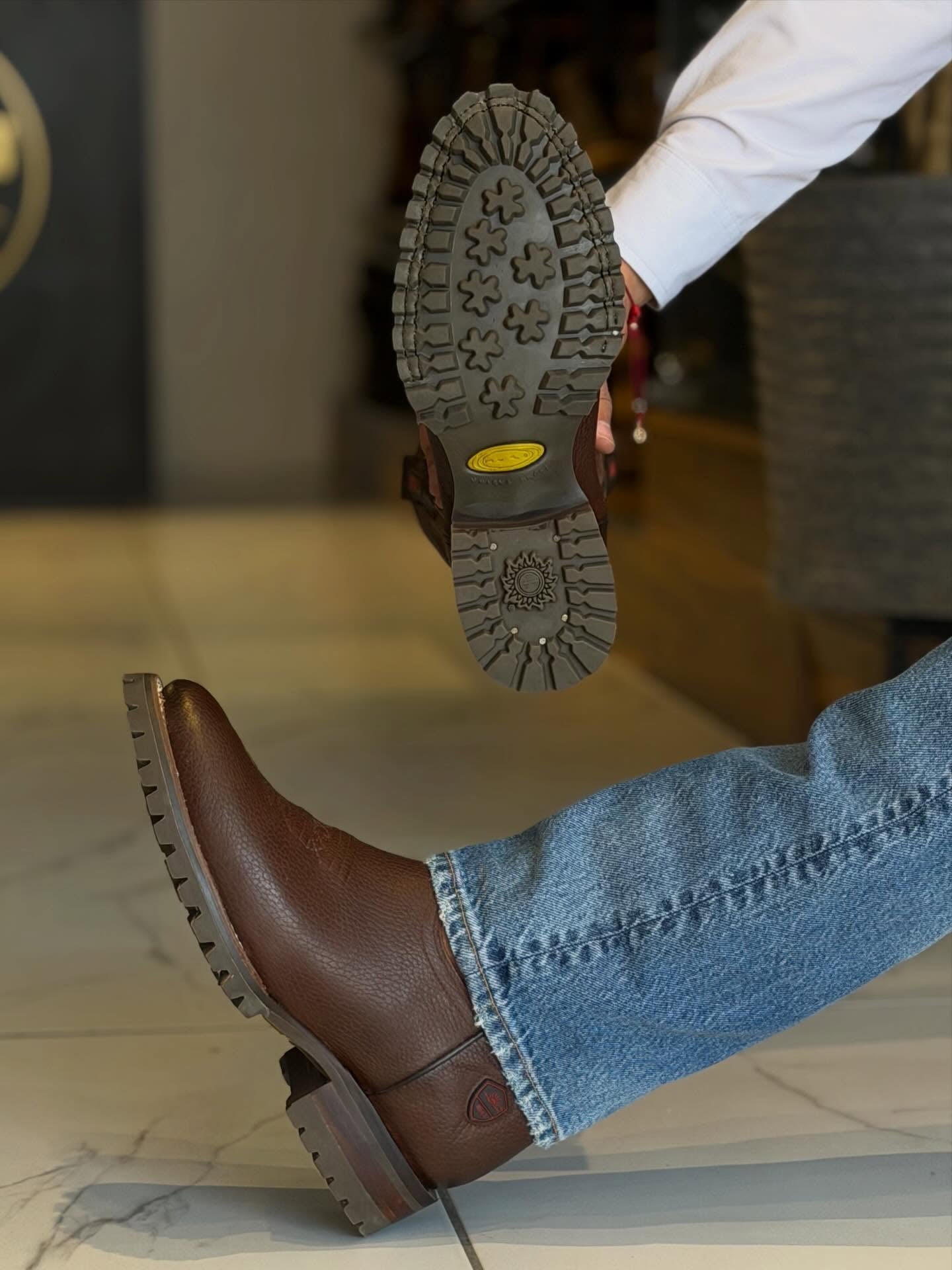 New Augland Embroidered Cowboy Boots