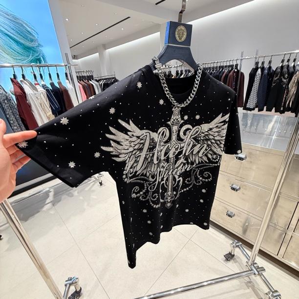 Fashion Crystal-Waterfall Wing T-Shirts