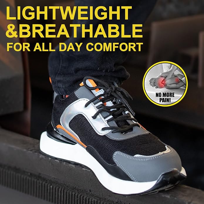 Breathable Safety Work Shoes