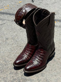 Exclusive Crocodile Leather Boots