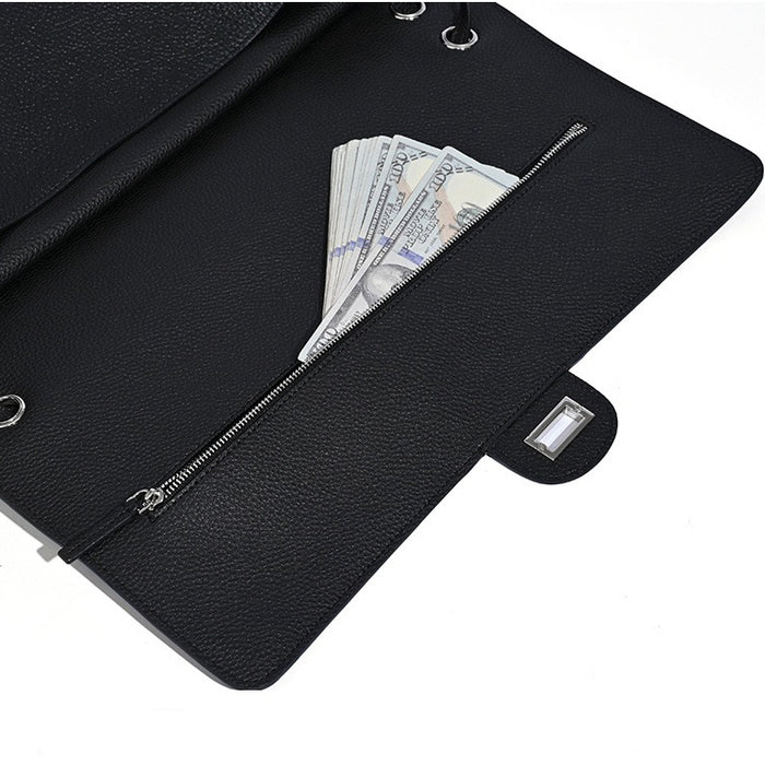 Premium Genuine Leather Maxi Bag