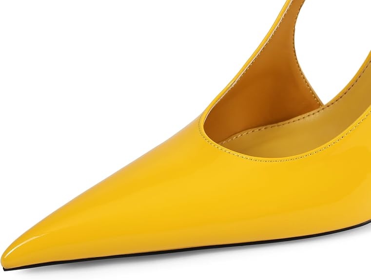 Pumps Pointed Toe Slingback High Heel