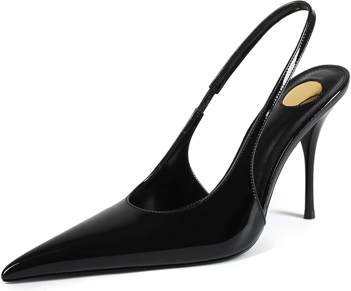Pumps Pointed Toe Slingback High Heel
