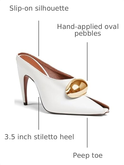 Peep Toe Mules