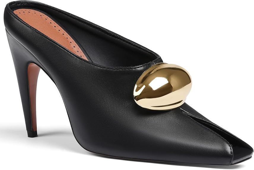 Peep Toe Mules