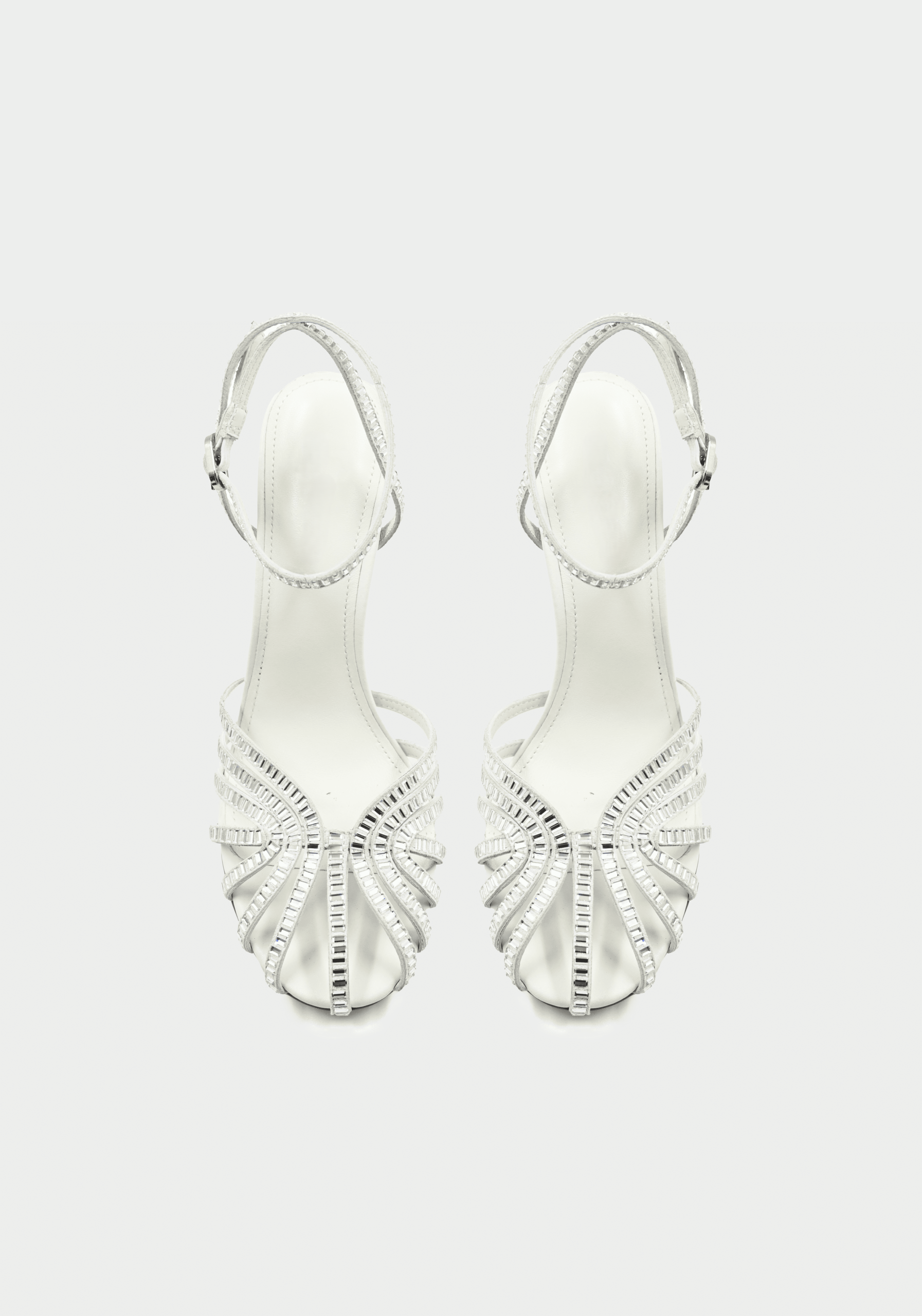 White sandals