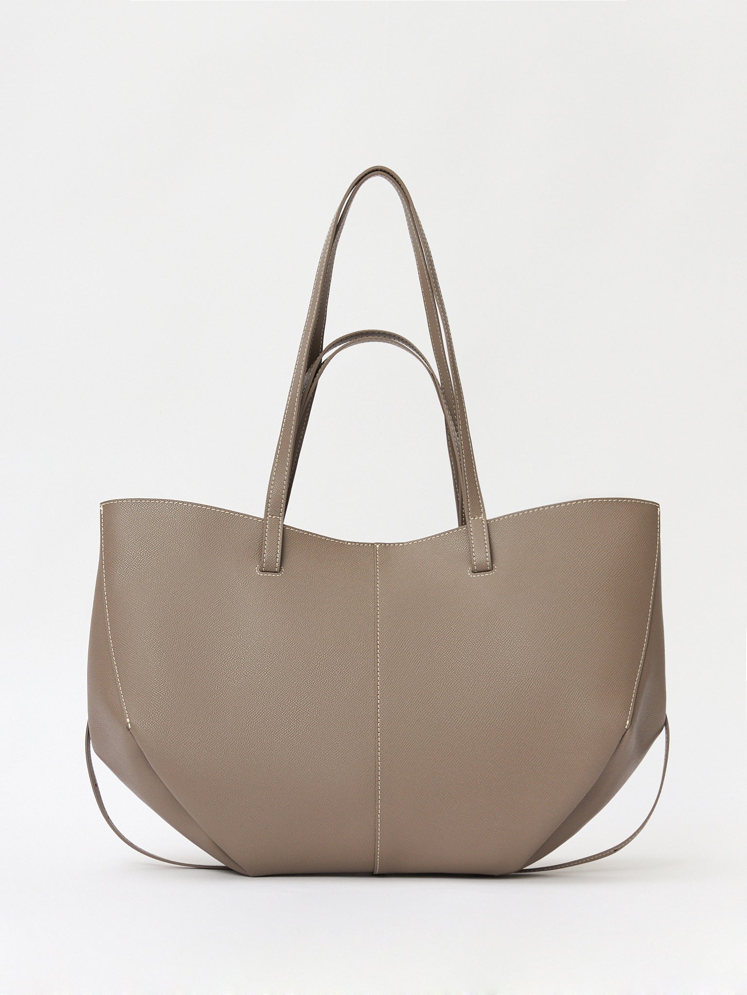 Double-handle tote bag