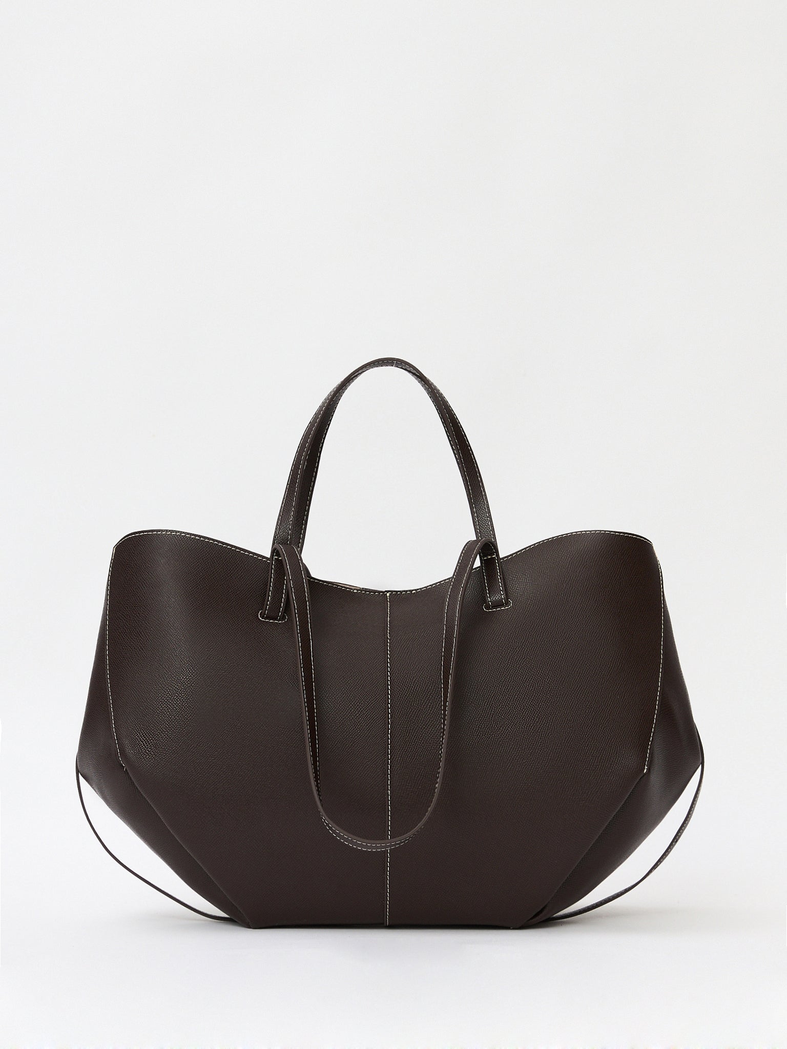 Double-handle tote bag