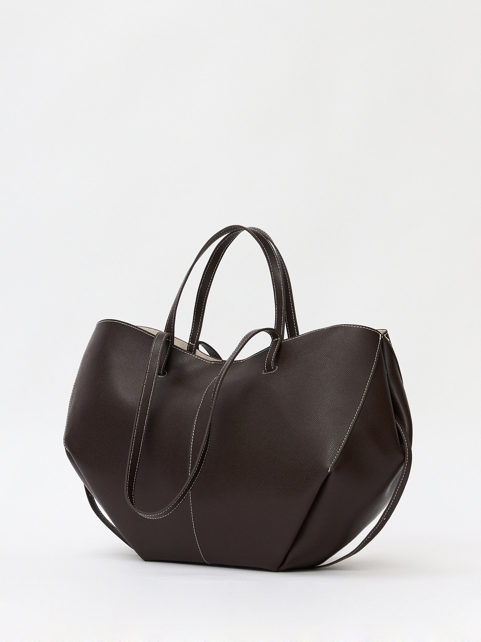 Double-handle tote bag