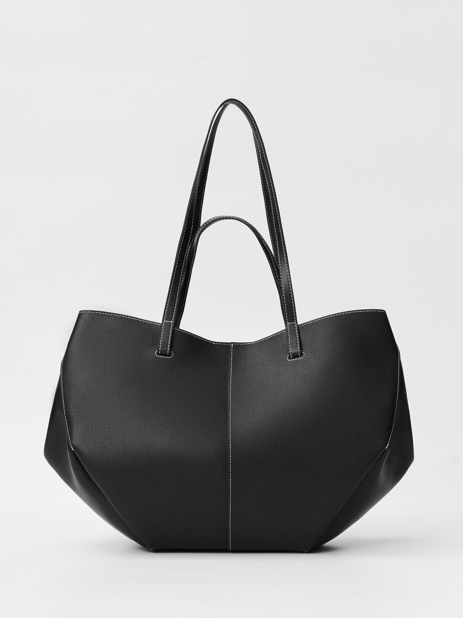 Double-handle tote bag