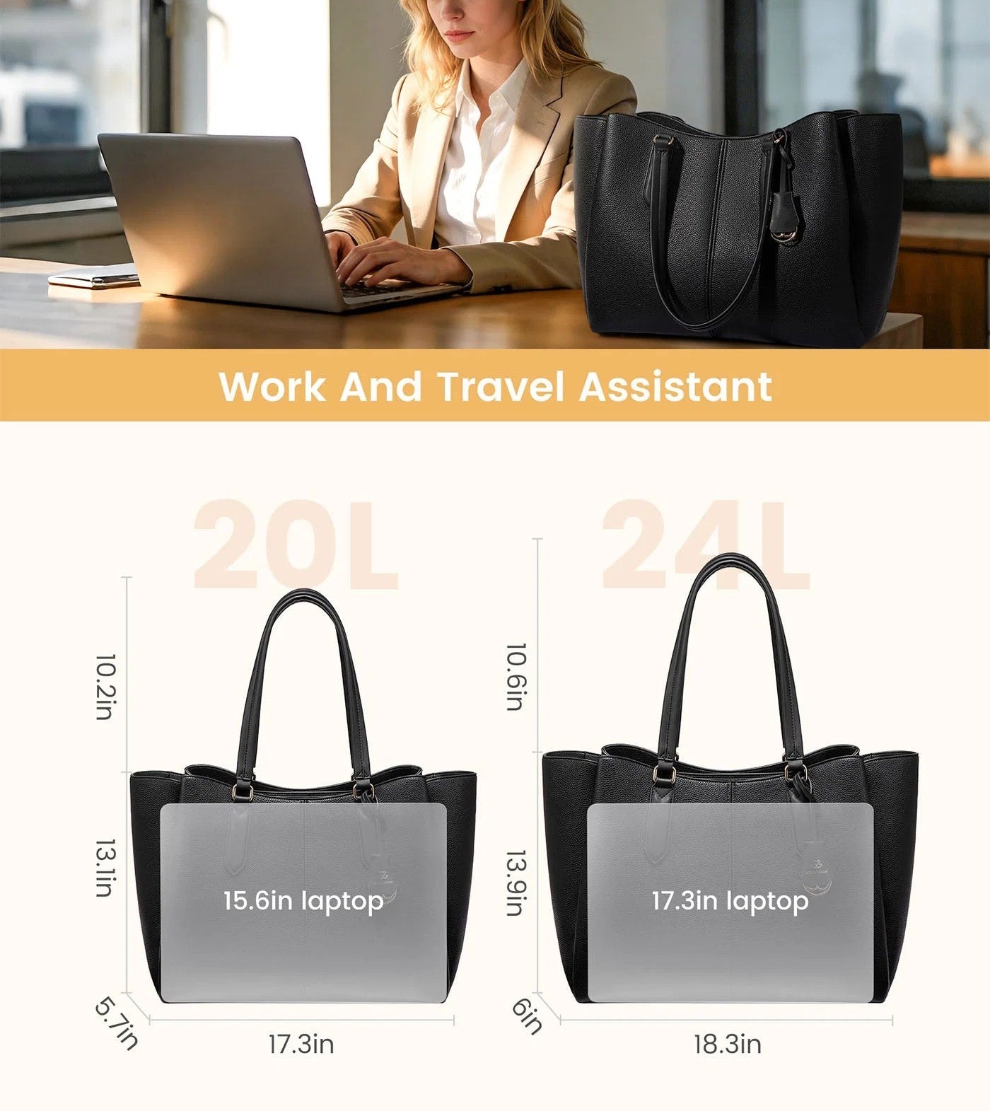 Executive Laptop Tote