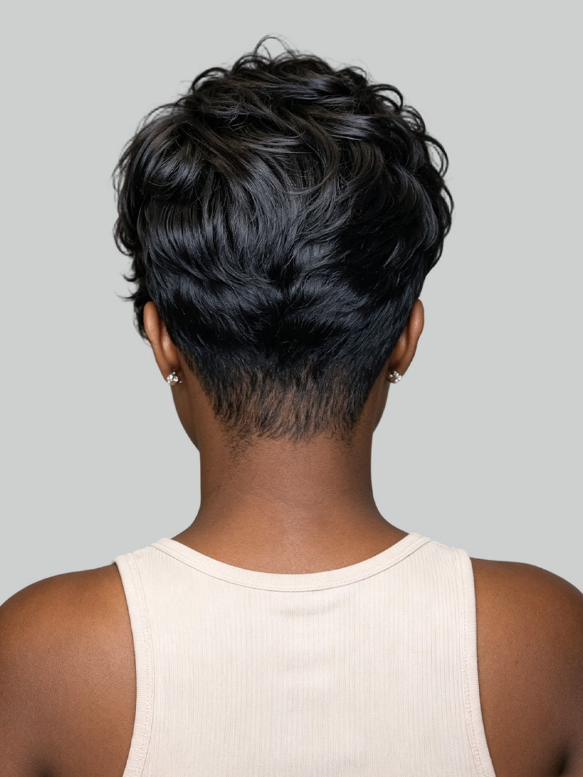 Loose Curly Wig High Light Multi Color