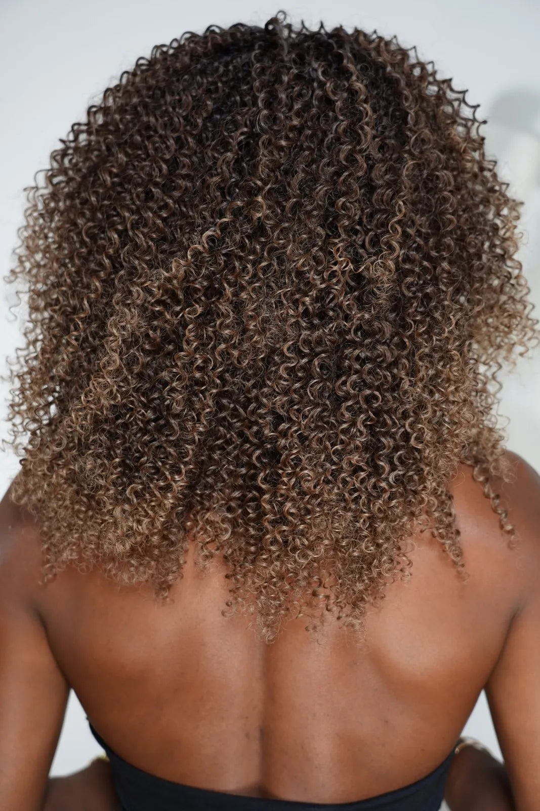 Wig Premium Braided Wig Curly Wave