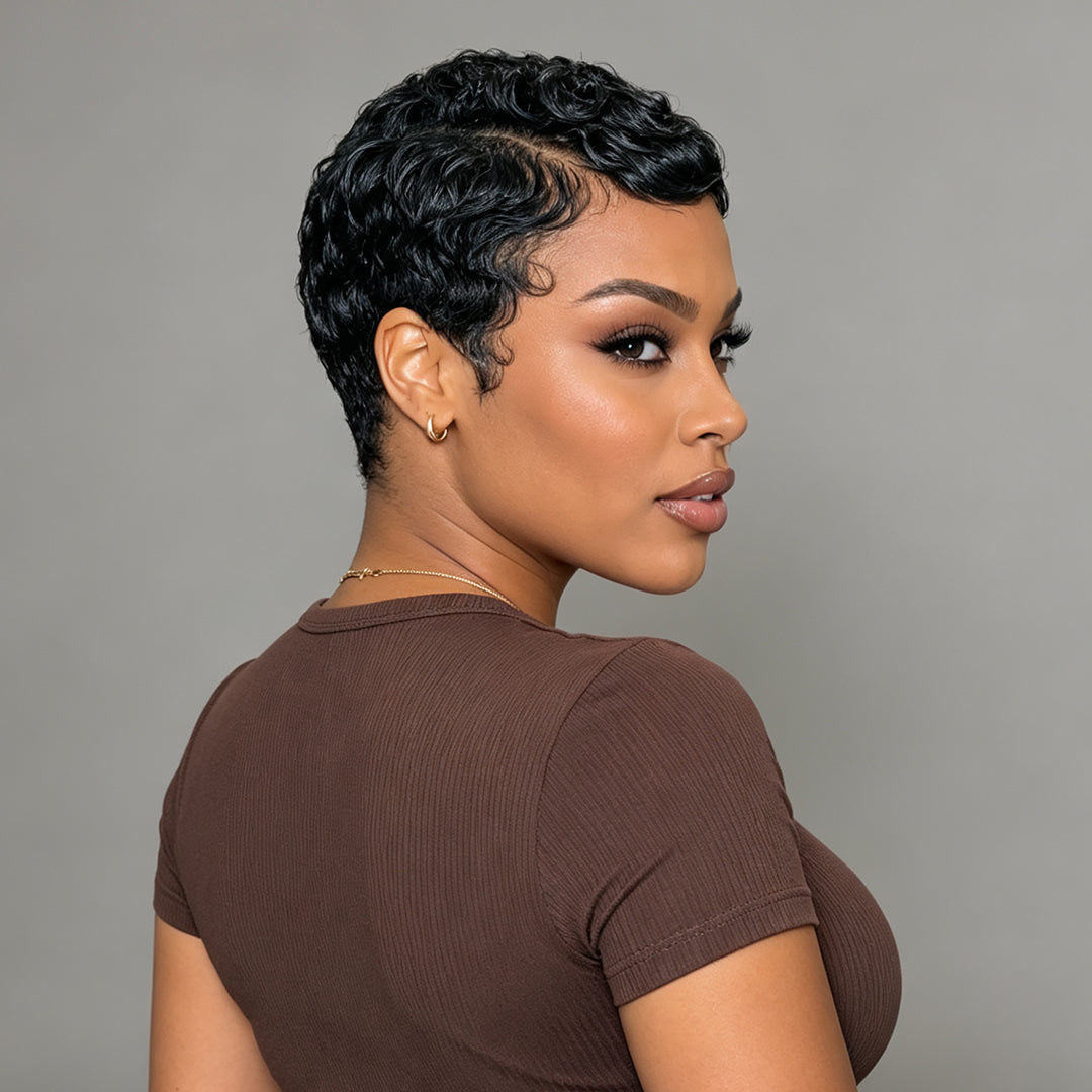 Lace Short Pixie Cut Wig