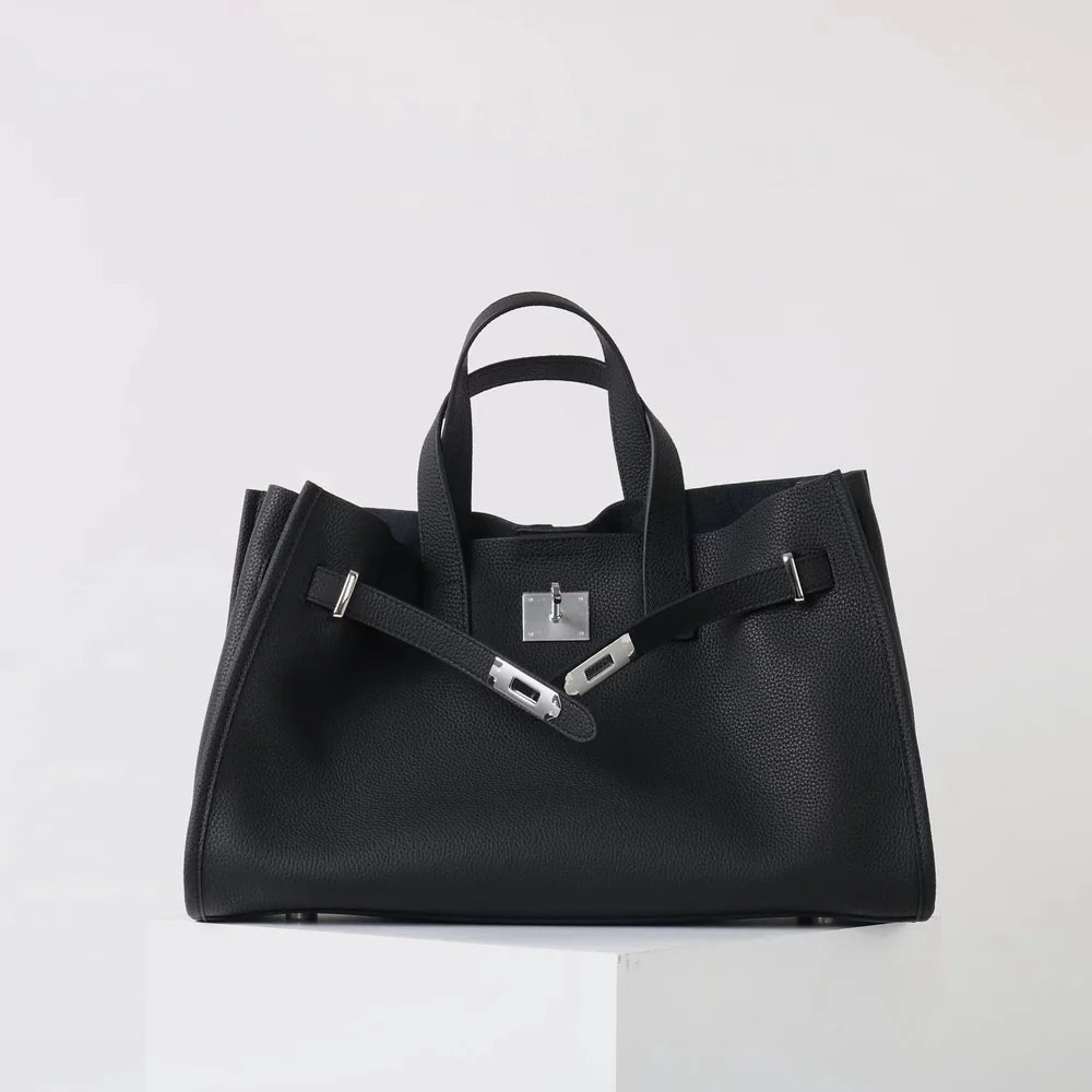 Tp-grain Leather Sofy Bag