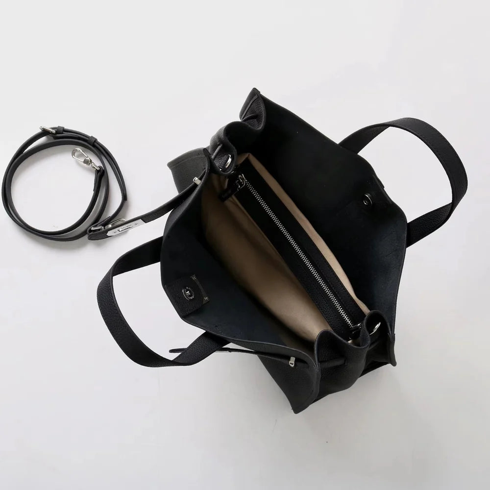 Tp-grain Leather Sofy Bag