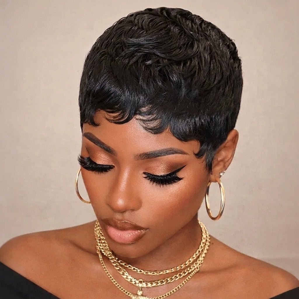 Sexy Wave Machine Made Short Wig