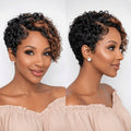 Sexy Highlight Wavy Short Wig
