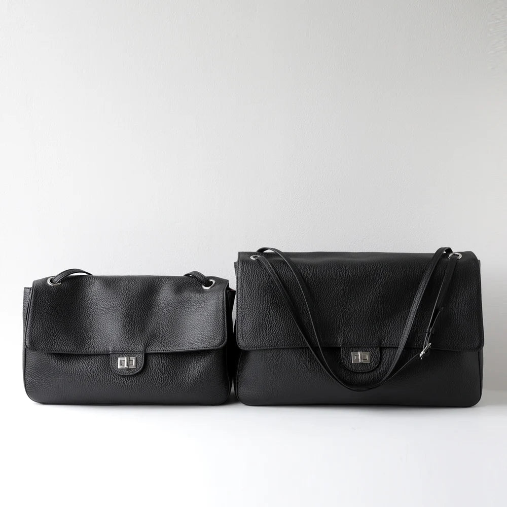 Premium Genuine Leather Maxi Bag