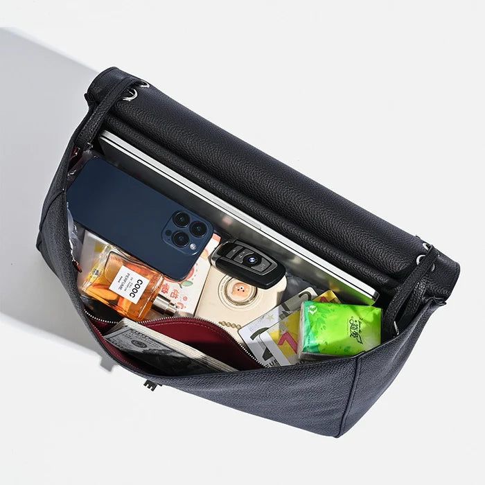 Premium Genuine Leather Maxi Bag