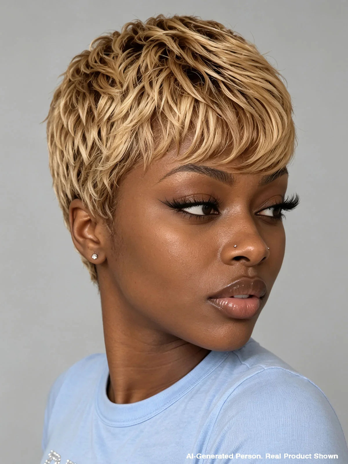 Easy to Go Glueless Pixie Cut Wig Honey