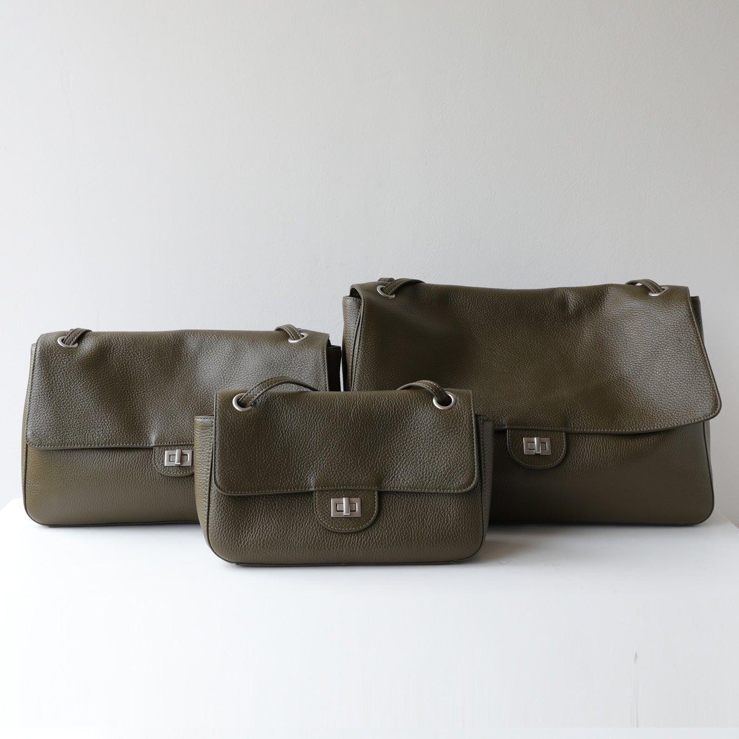 Premium Genuine Leather Maxi Bag