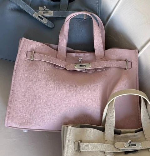 Tp-grain Leather Sofy Bag