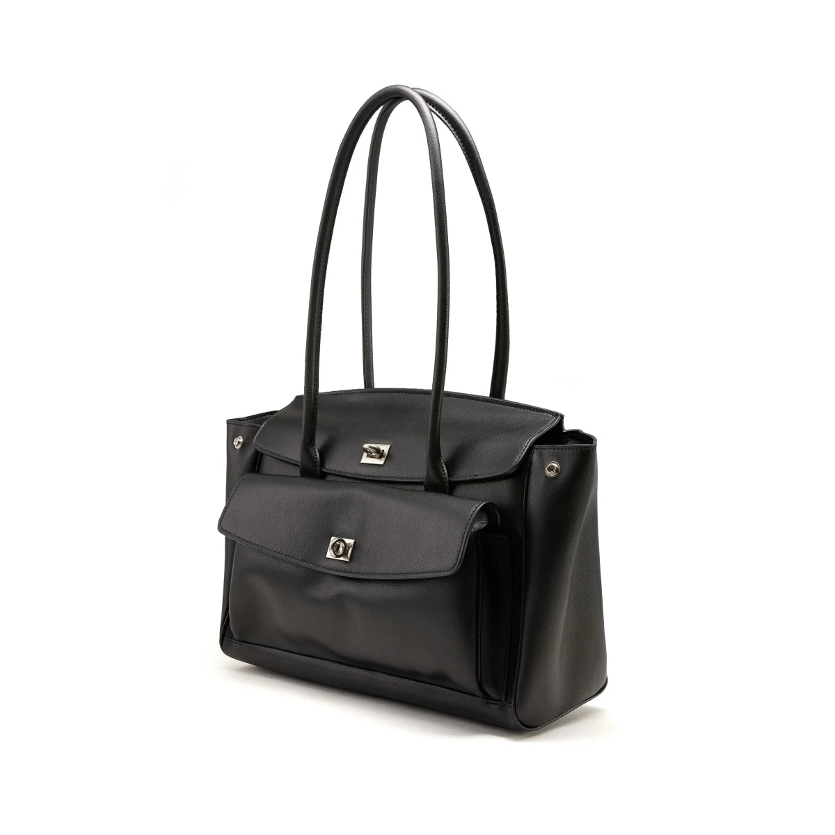 Genuine Leather Black Bag