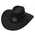 Six Pointed Star Western Cowboy Hat