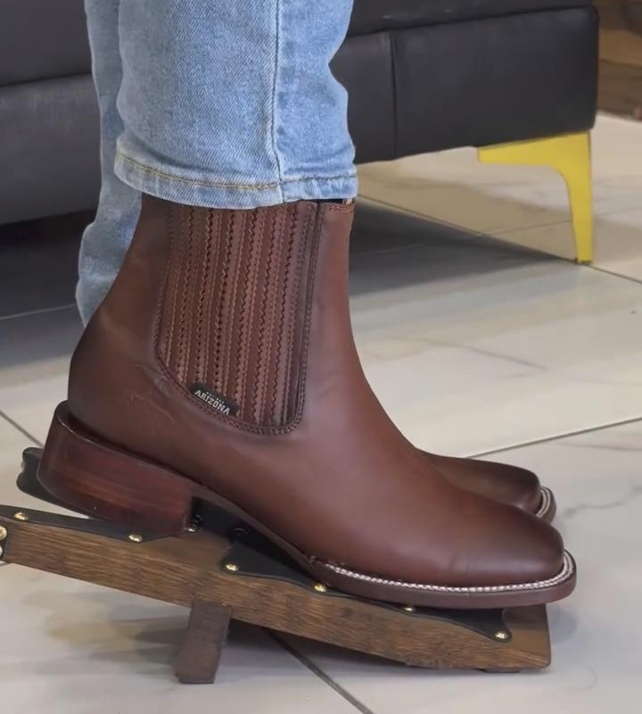Leather Cowboy Western Boot