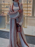 Sequin Maxi Cardigan