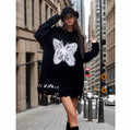 Ripped Loose Knit Top
