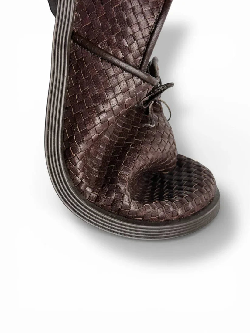 Brown leather Loafers