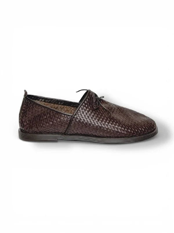 Brown leather Loafers