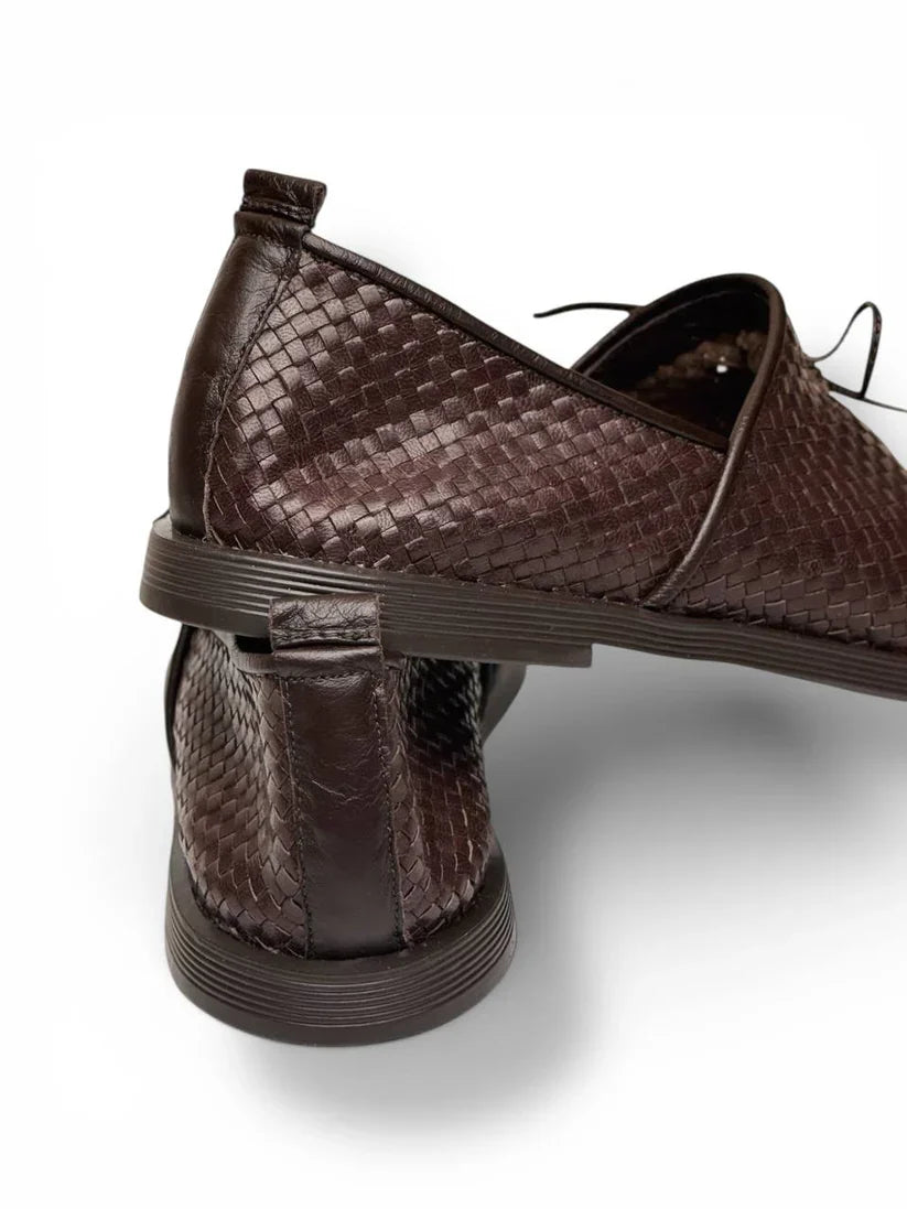 Brown leather Loafers