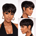 Machine Made Fashion Short Wig